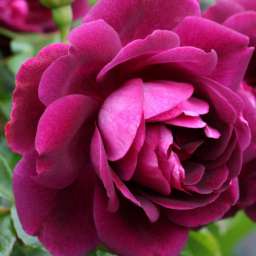 Штамбовые  розы  с чайно-гибридными сортами и флорибунда БУРГУНДИ АЙС, контейнер 5л